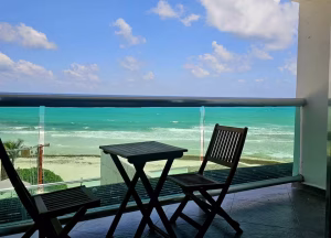 Mezzanino affacciato sullo splendido mare turchese di Cancun
