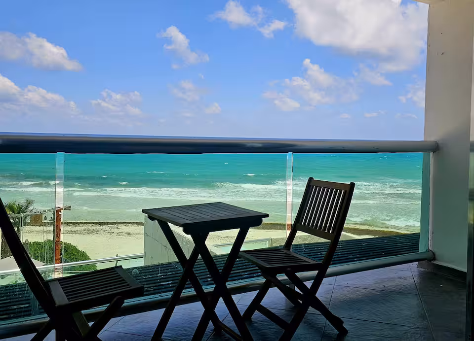 Mezzanino affacciato sullo splendido mare turchese di Cancun